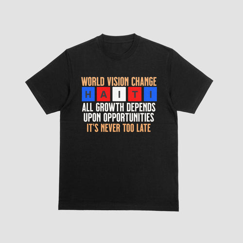 Short sleeve front art T-shirt